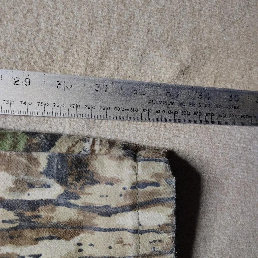 Realtree Camo Cargo Pants Mens 40 Green Camouflage Straight Leg Made In USA